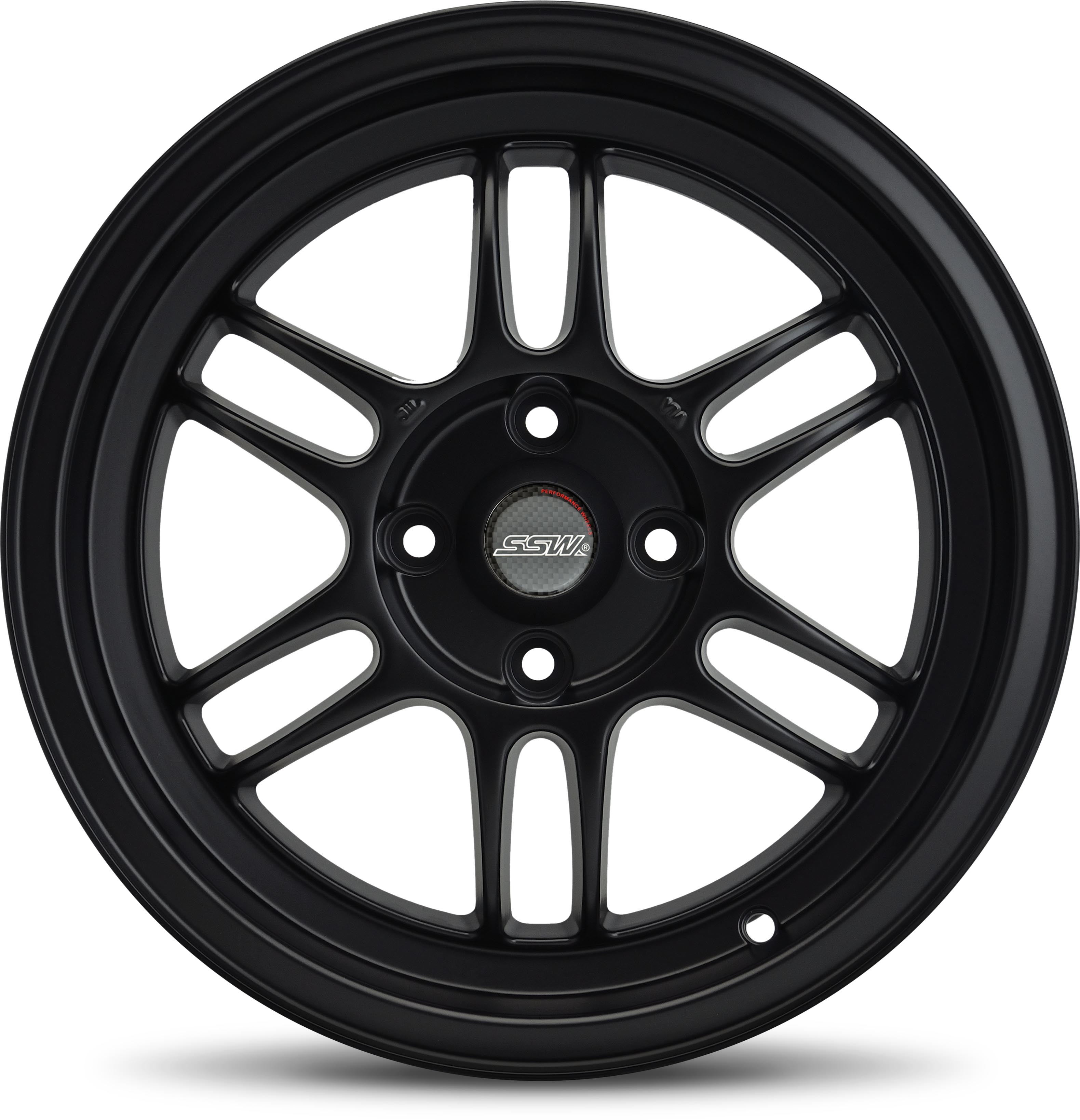 SSW S165 4X100 17X7.5 ET:42 66.1 BKM (Made in Thailand)